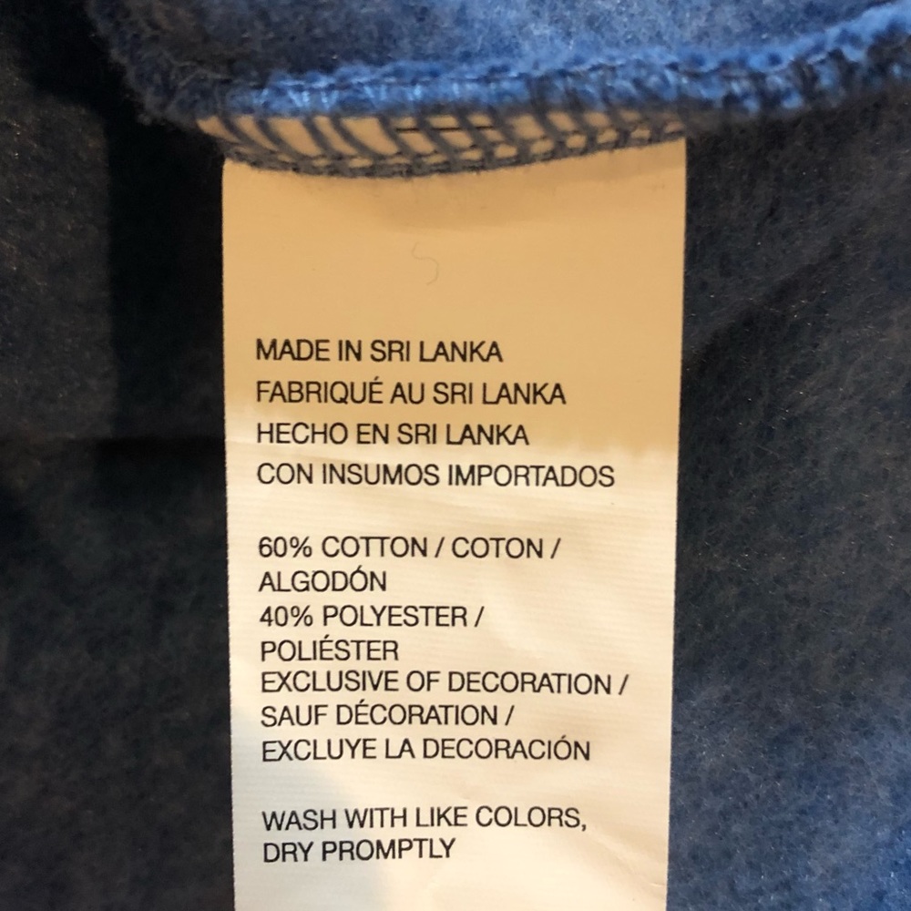 Men’s Izod Blue Long Sleeve Quarter Zip Knit Pullover, Size Medium - Picture 6 of 7
